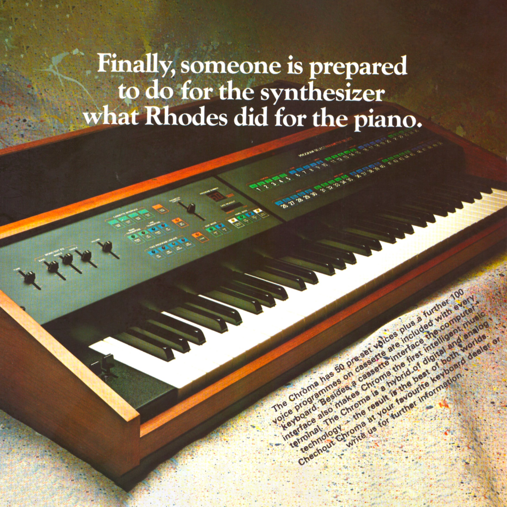 Rhodes Chroma Vintage Magazine