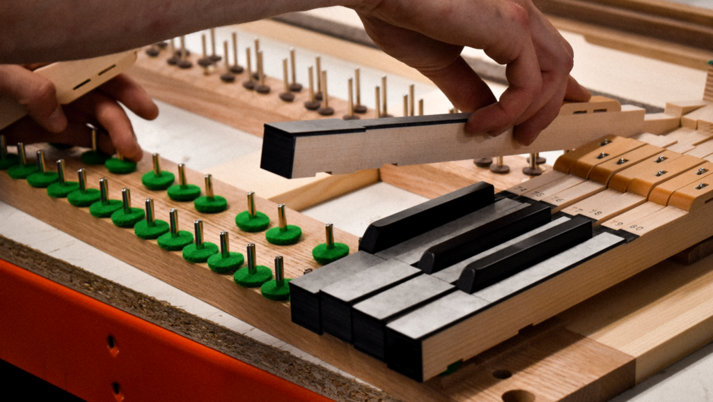 75ae-keybed-installation