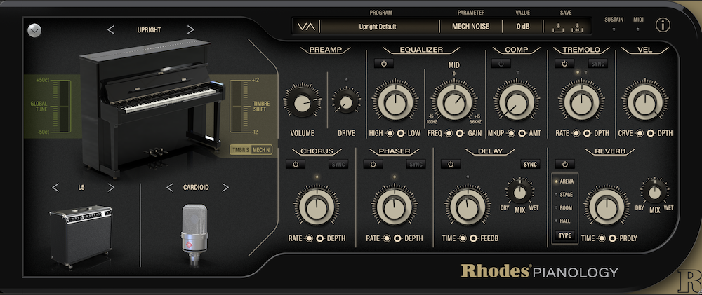 Rhodes Pianology - Upright 3